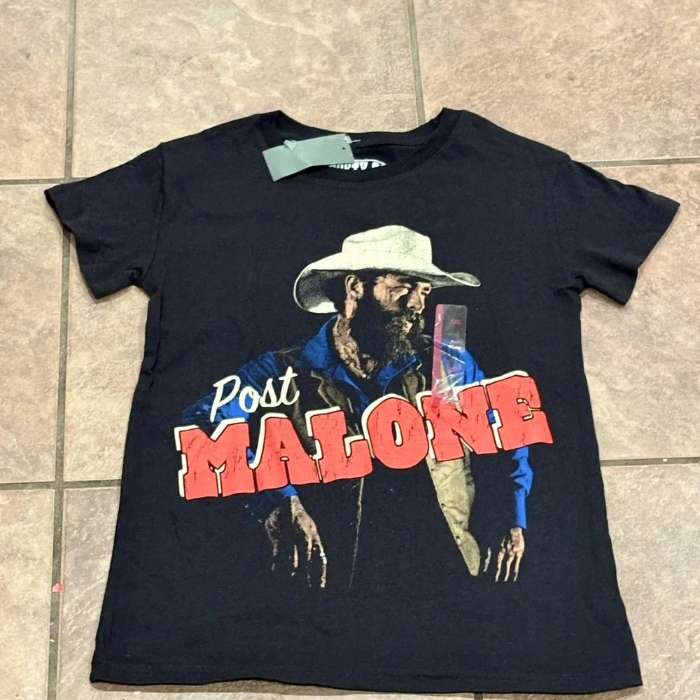 Black Graphic Kids T-Shirt - Picture 2 of 3